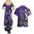 Personalized Canada Haida Eagle Couples Matching Summer Maxi Dress and Hawaiian Shirt Purple Style - Wonder Print Shop