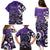 Personalized Canada Haida Eagle Family Matching Puletasi and Hawaiian Shirt Purple Style - Wonder Print Shop