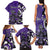 Personalized Canada Haida Eagle Family Matching Tank Maxi Dress and Hawaiian Shirt Purple Style - Wonder Print Shop