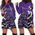 Personalized Canada Haida Eagle Hoodie Dress Purple Style - Wonder Print Shop