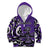 Personalized Canada Haida Eagle Kid Hoodie Purple Style - Wonder Print Shop