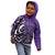 Personalized Canada Haida Eagle Kid Hoodie Purple Style - Wonder Print Shop