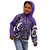 Personalized Canada Haida Eagle Kid Hoodie Purple Style - Wonder Print Shop