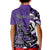 Personalized Canada Haida Eagle Kid Polo Shirt Purple Style - Wonder Print Shop