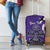 Personalized Canada Haida Eagle Luggage Cover Purple Style - Wonder Print Shop