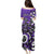 Personalized Canada Haida Eagle Puletasi Purple Style