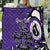 Personalized Canada Haida Eagle Quilt Purple Style