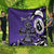 Personalized Canada Haida Eagle Quilt Purple Style