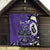 Personalized Canada Haida Eagle Quilt Purple Style