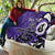 Personalized Canada Haida Eagle Quilt Purple Style