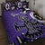 Personalized Canada Haida Eagle Quilt Bed Set Purple Style