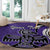 Personalized Canada Haida Eagle Round Carpet Purple Style