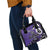 Personalized Canada Haida Eagle Shoulder Handbag Purple Style