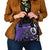 Personalized Canada Haida Eagle Shoulder Handbag Purple Style