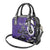 Personalized Canada Haida Eagle Shoulder Handbag Purple Style