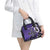 Personalized Canada Haida Eagle Shoulder Handbag Purple Style