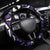 Canada Haida Eagle Steering Wheel Cover Purple Style