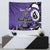 Personalized Canada Haida Eagle Tapestry Purple Style