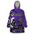 Personalized Canada Haida Eagle Wearable Blanket Hoodie Purple Style - Wonder Print Shop