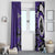 Personalized Canada Haida Eagle Window Curtain Purple Style