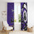 Personalized Canada Haida Eagle Window Curtain Purple Style