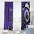 Personalized Canada Haida Eagle Window Curtain Purple Style