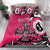 Personalized Canada Haida Eagle Bedding Set Pink Style - Wonder Print Shop