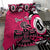 Personalized Canada Haida Eagle Bedding Set Pink Style - Wonder Print Shop