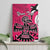 Personalized Canada Haida Eagle Canvas Wall Art Pink Style - Wonder Print Shop