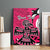 Personalized Canada Haida Eagle Canvas Wall Art Pink Style - Wonder Print Shop