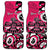 Personalized Canada Haida Eagle Car Mats Pink Style - Wonder Print Shop