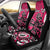 Personalized Canada Haida Eagle Car Seat Cover Pink Style - Wonder Print Shop