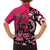 Personalized Canada Haida Eagle Family Matching Long Sleeve Bodycon Dress and Hawaiian Shirt Pink Style - Wonder Print Shop