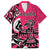 Personalized Canada Haida Eagle Family Matching Off Shoulder Maxi Dress and Hawaiian Shirt Pink Style - Wonder Print Shop