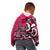 Personalized Canada Haida Eagle Kid Hoodie Pink Style - Wonder Print Shop