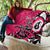 Personalized Canada Haida Eagle Quilt Pink Style