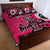 Personalized Canada Haida Eagle Quilt Bed Set Pink Style