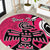 Personalized Canada Haida Eagle Round Carpet Pink Style