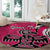 Personalized Canada Haida Eagle Round Carpet Pink Style