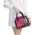 Personalized Canada Haida Eagle Shoulder Handbag Pink Style