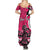 Personalized Canada Haida Eagle Summer Maxi Dress Pink Style