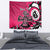 Personalized Canada Haida Eagle Tapestry Pink Style