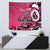 Personalized Canada Haida Eagle Tapestry Pink Style