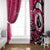 Personalized Canada Haida Eagle Window Curtain Pink Style