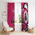 Personalized Canada Haida Eagle Window Curtain Pink Style