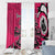 Personalized Canada Haida Eagle Window Curtain Pink Style