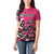 Personalized Canada Haida Eagle Women Polo Shirt Pink Style