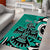 Personalized Canada Haida Eagle Area Rug Turquoise Style - Wonder Print Shop