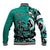 Personalized Canada Haida Eagle Baseball Jacket Turquoise Style - Wonder Print Shop