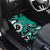 Personalized Canada Haida Eagle Car Mats Turquoise Style - Wonder Print Shop